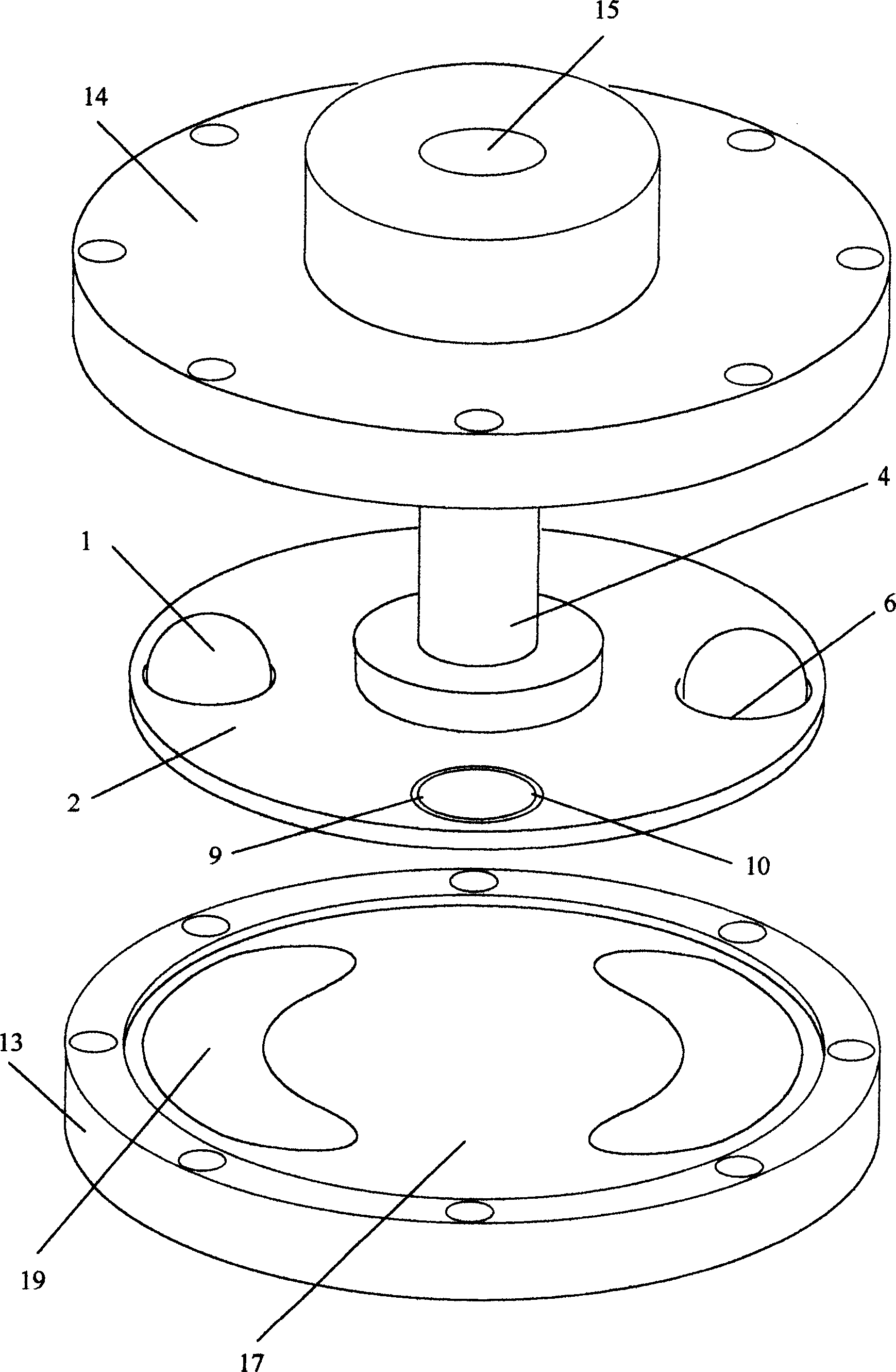 Rotary piston machine