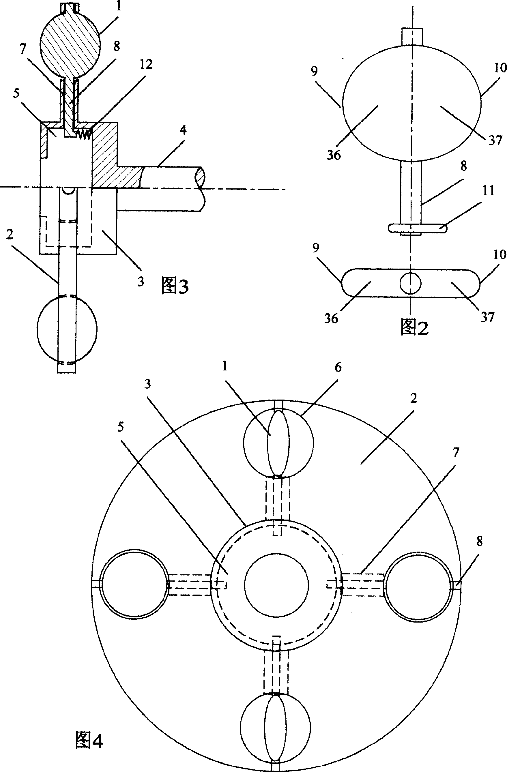 Rotary piston machine