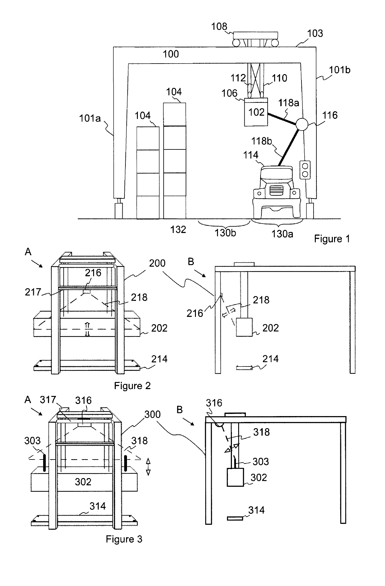 Load transport by means of load handling equipment