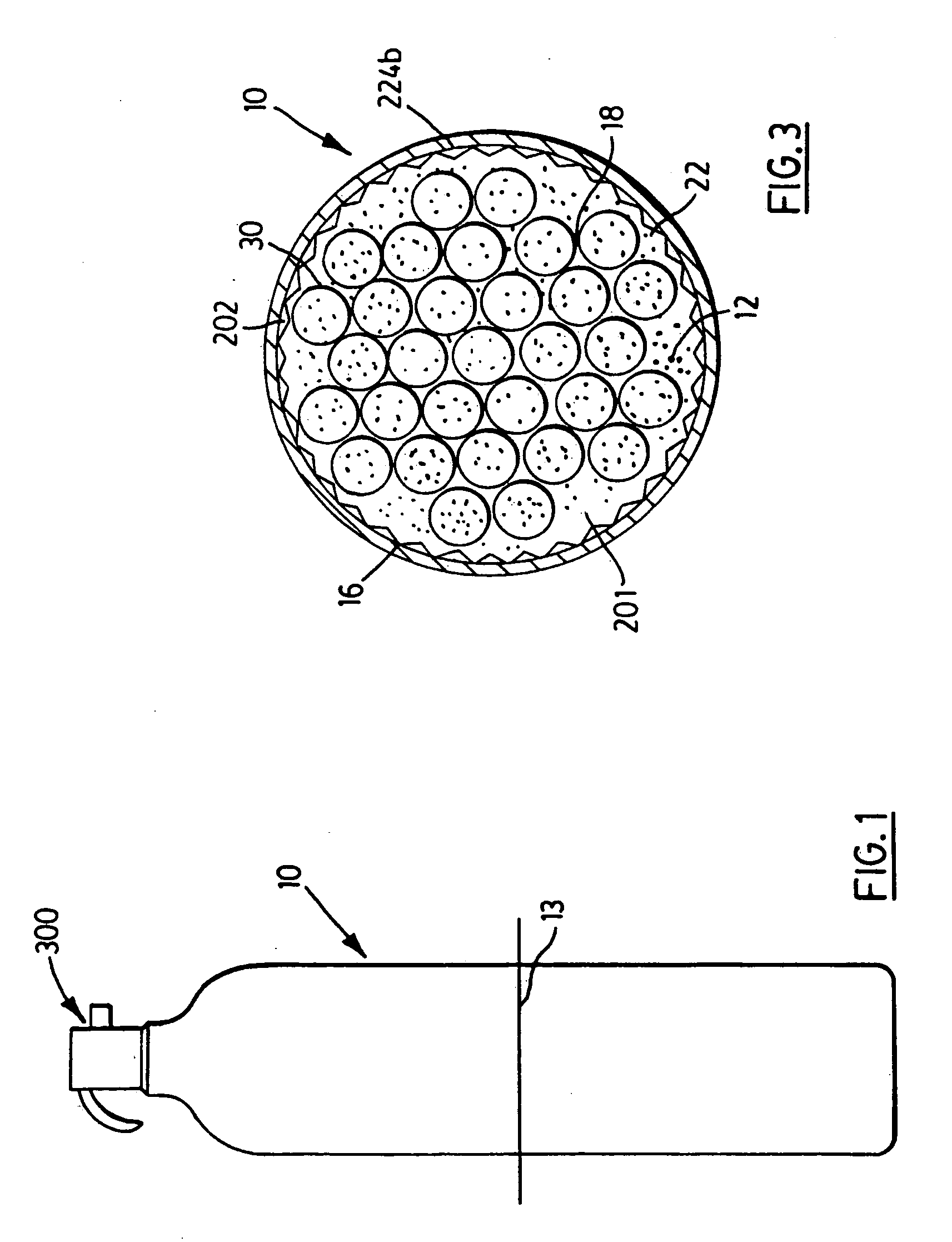 Hydrogen storage container