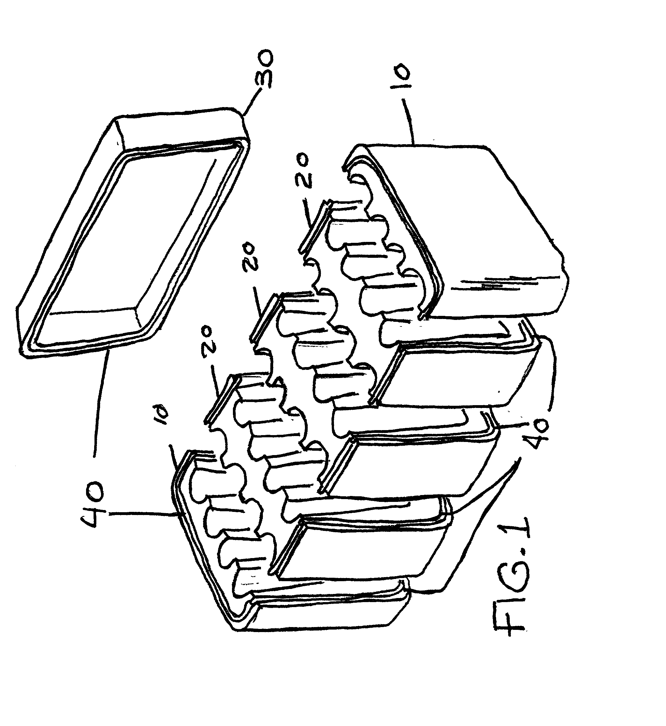 Lobster packing box system