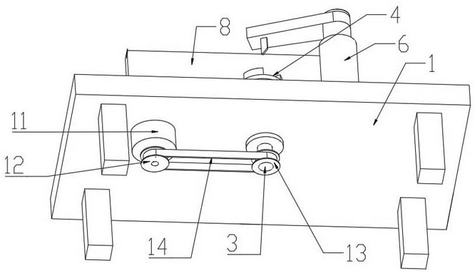 A pipe fitting angle chamfering machine for fitness equipment production