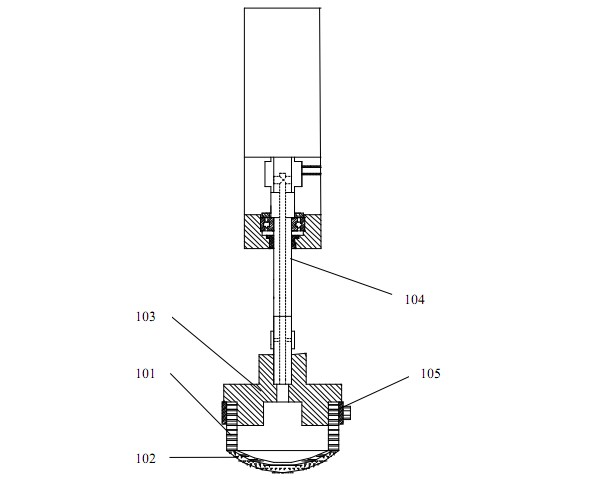 Pneumatic grinding wheel-based robot finish-machining system