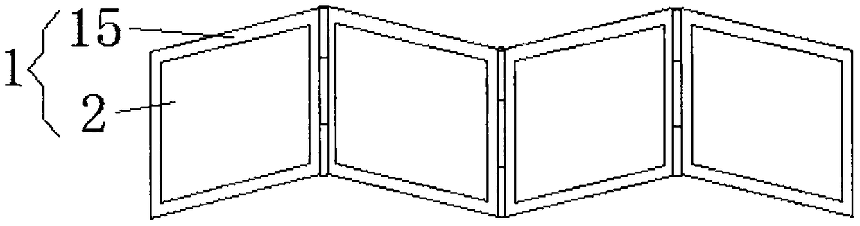 A three-dimensional advertising display device