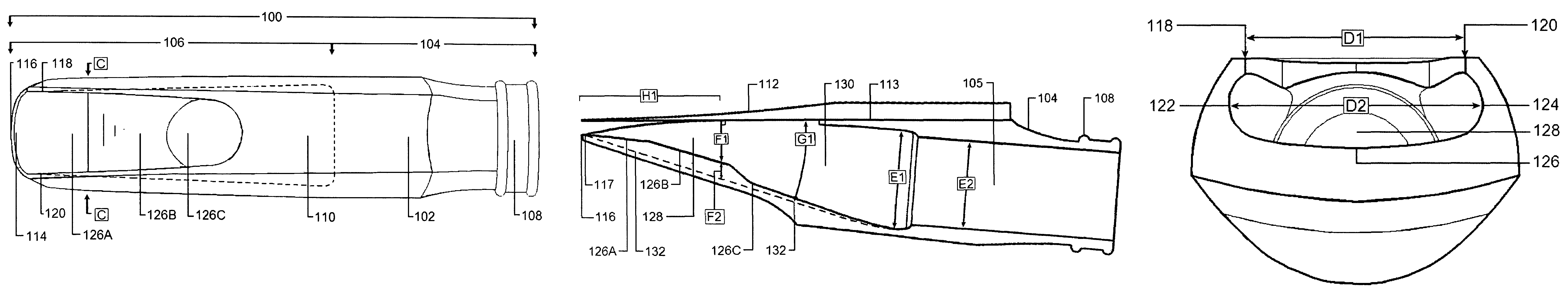 Mouthpiece for a musical instrument