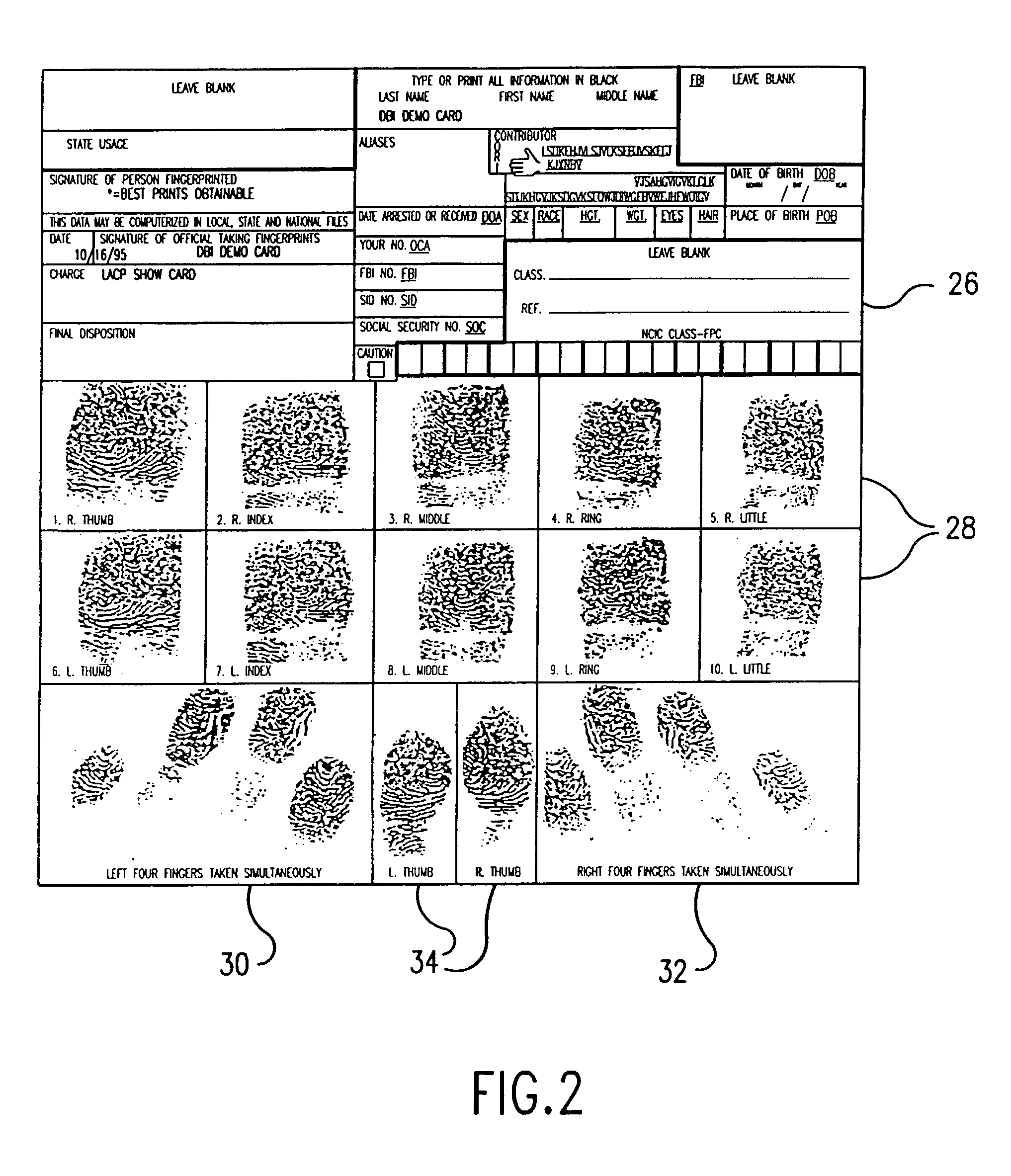 Methods for capturing fingerprint images using a moving platen