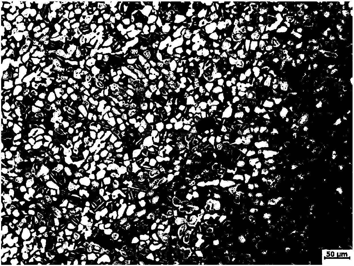 Method for preparing high-strength modified Ti-6Al-4V titanium alloy large-size rod