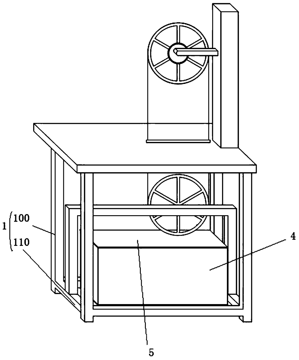 Lightweight wire cutting machine