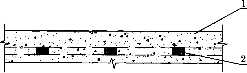 Honeycomb tendon drawing type anti-crack road surface