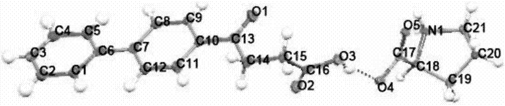 Fenbufen eutectic and preparation method and application thereof