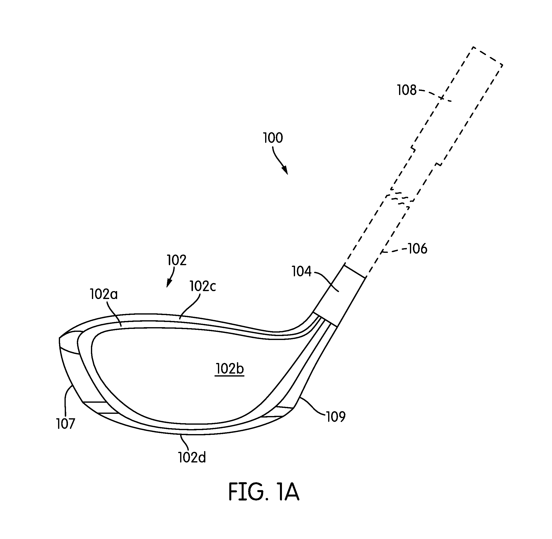 Golf club and golf club head structures