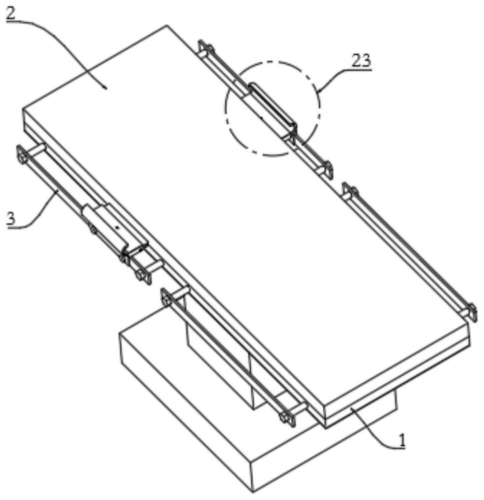 Multifunctional hand supporting plate for operating bed