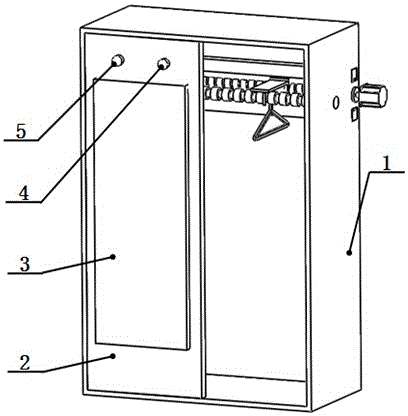 Intelligent wardrobe based on Internet of Things