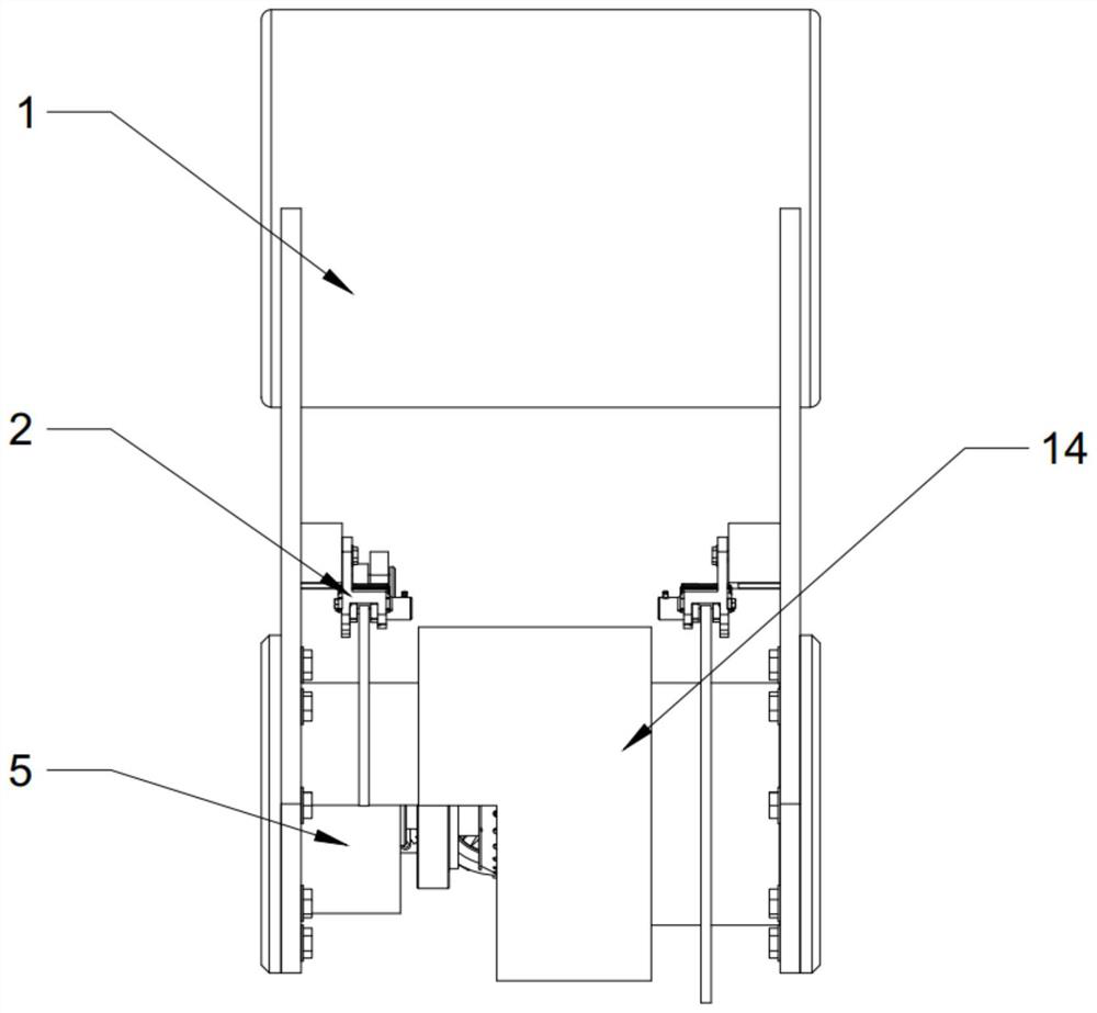 Foot joint structure of wheel type walking vehicle steering drive axle