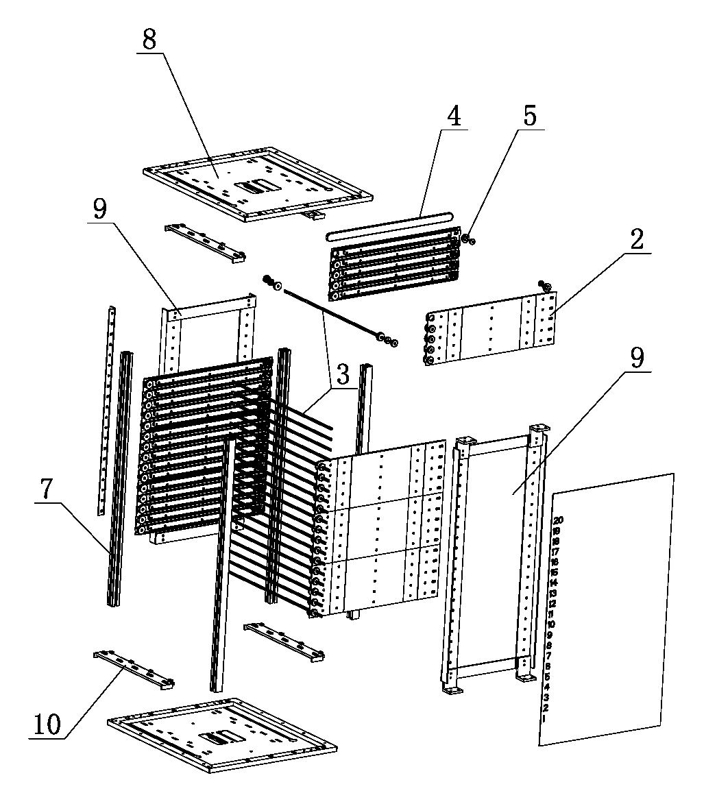 PCB transferring box used for board transition mechanism