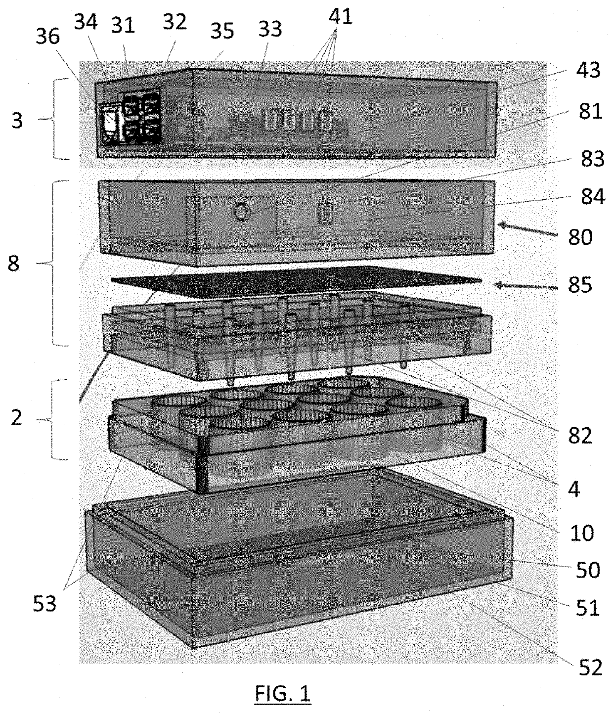 Organoid culture system and method for sterilising an organoid culture system