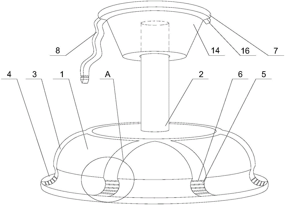 Tubing packer capable of rapidly implementing blocking