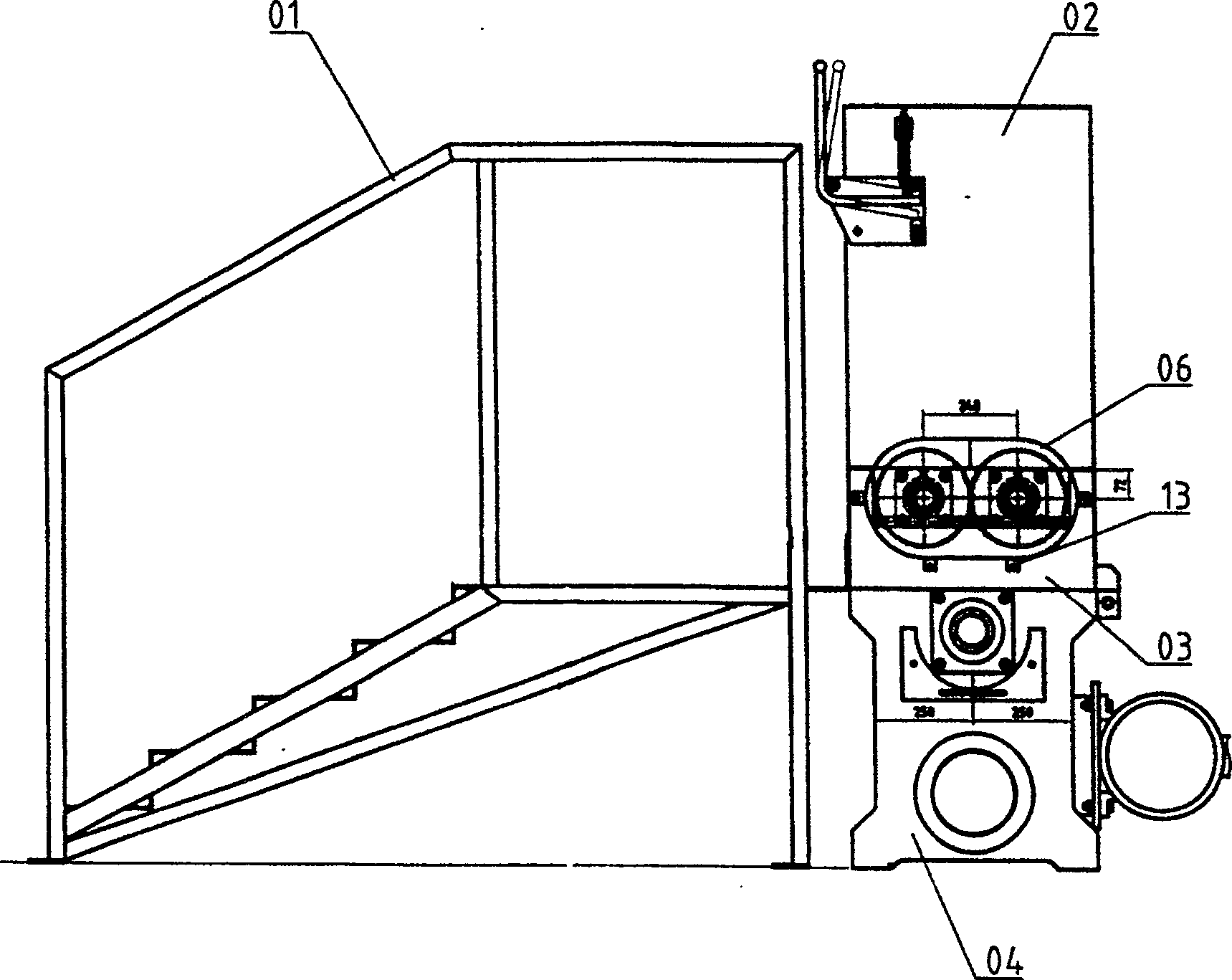 Recovering system of expandable polystyrene