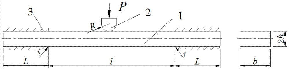 Clamped straight rod small sample creep testing method and apparatus thereof