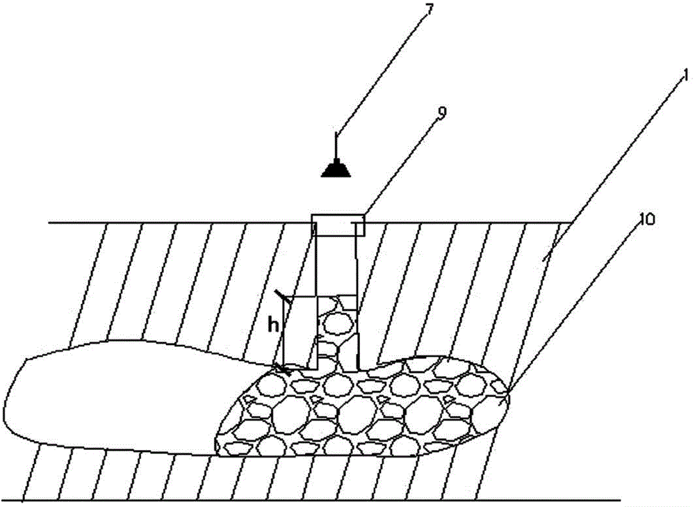 Karst stratum stabilization structure