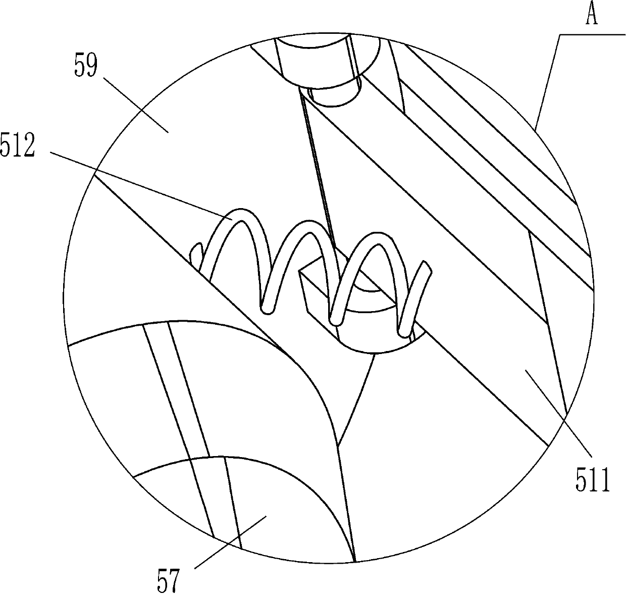 Ofloxacin dosing device for external auditory meatus inflammation