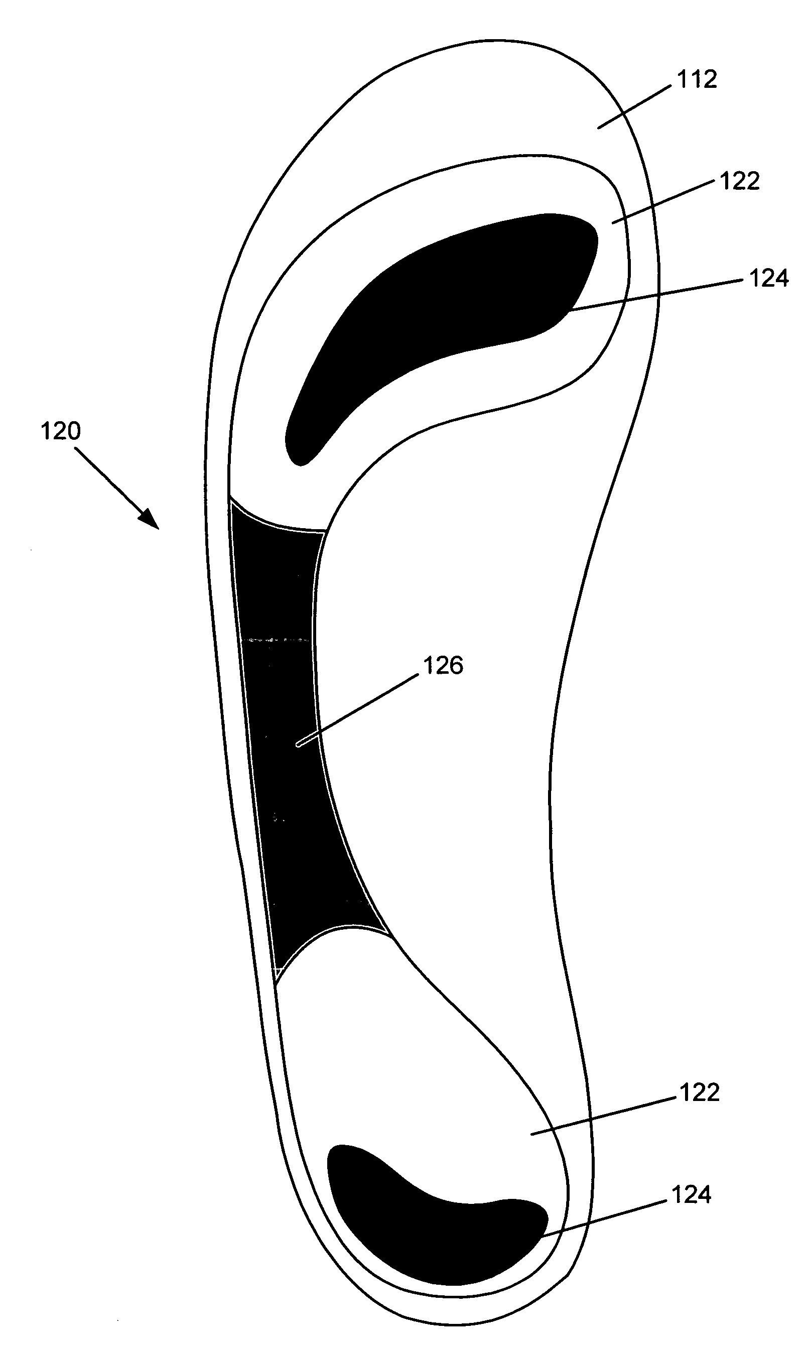 Visual wear indicator for footwear