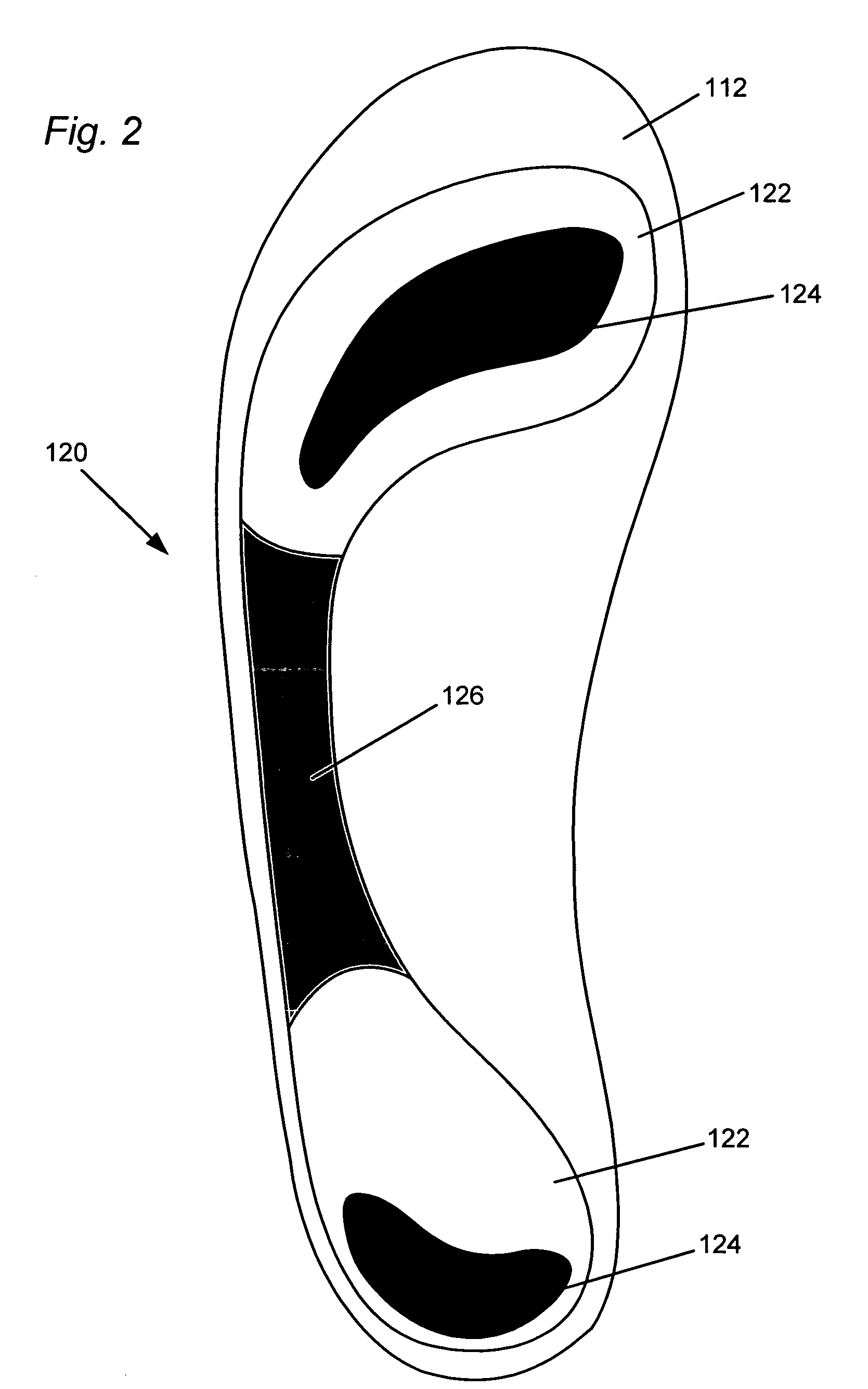 Visual wear indicator for footwear