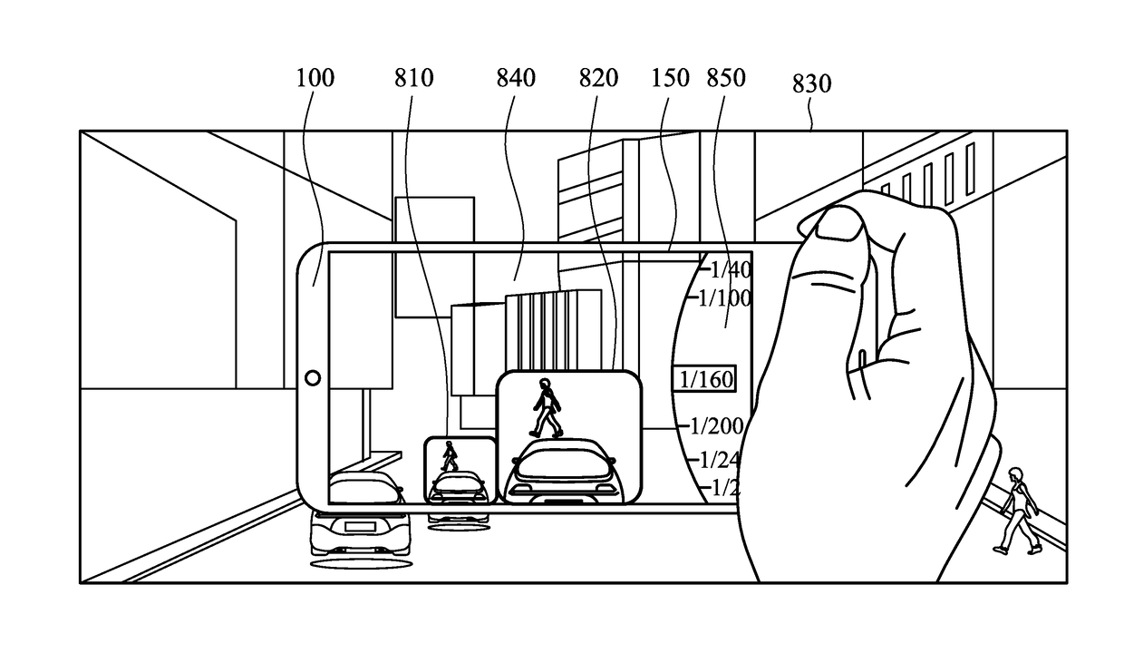 Display control for transparent display