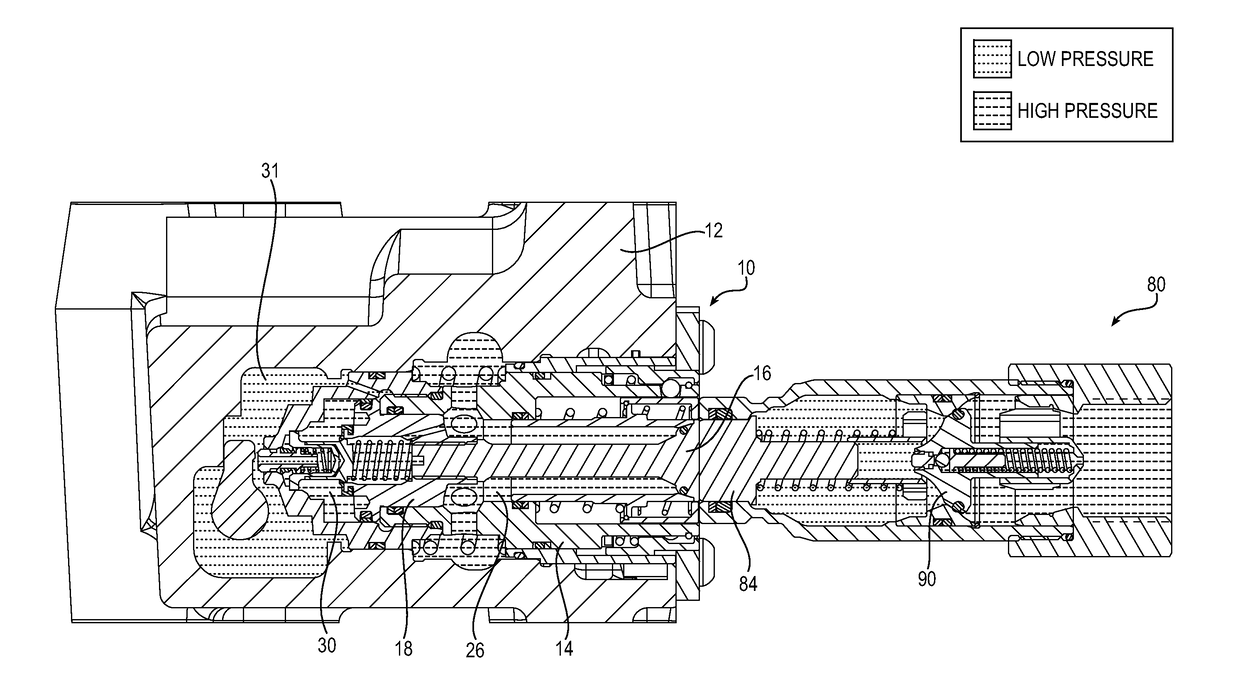 Non-spill connect under pressure coupler