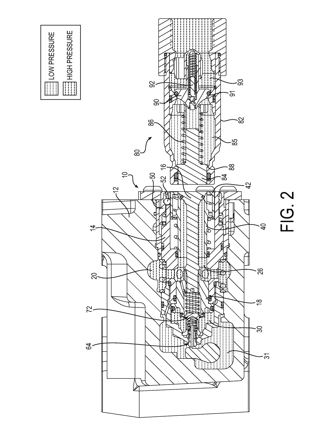 Non-spill connect under pressure coupler