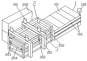 Elevated air cooling double-layer reciprocating roller kiln