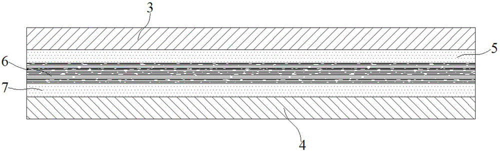 Heat-conduction double-sided bonded graphite flake