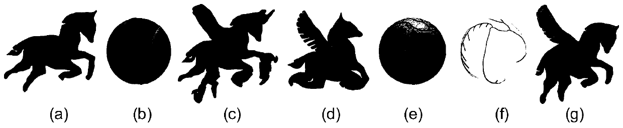 Orange peel forming art design method and device