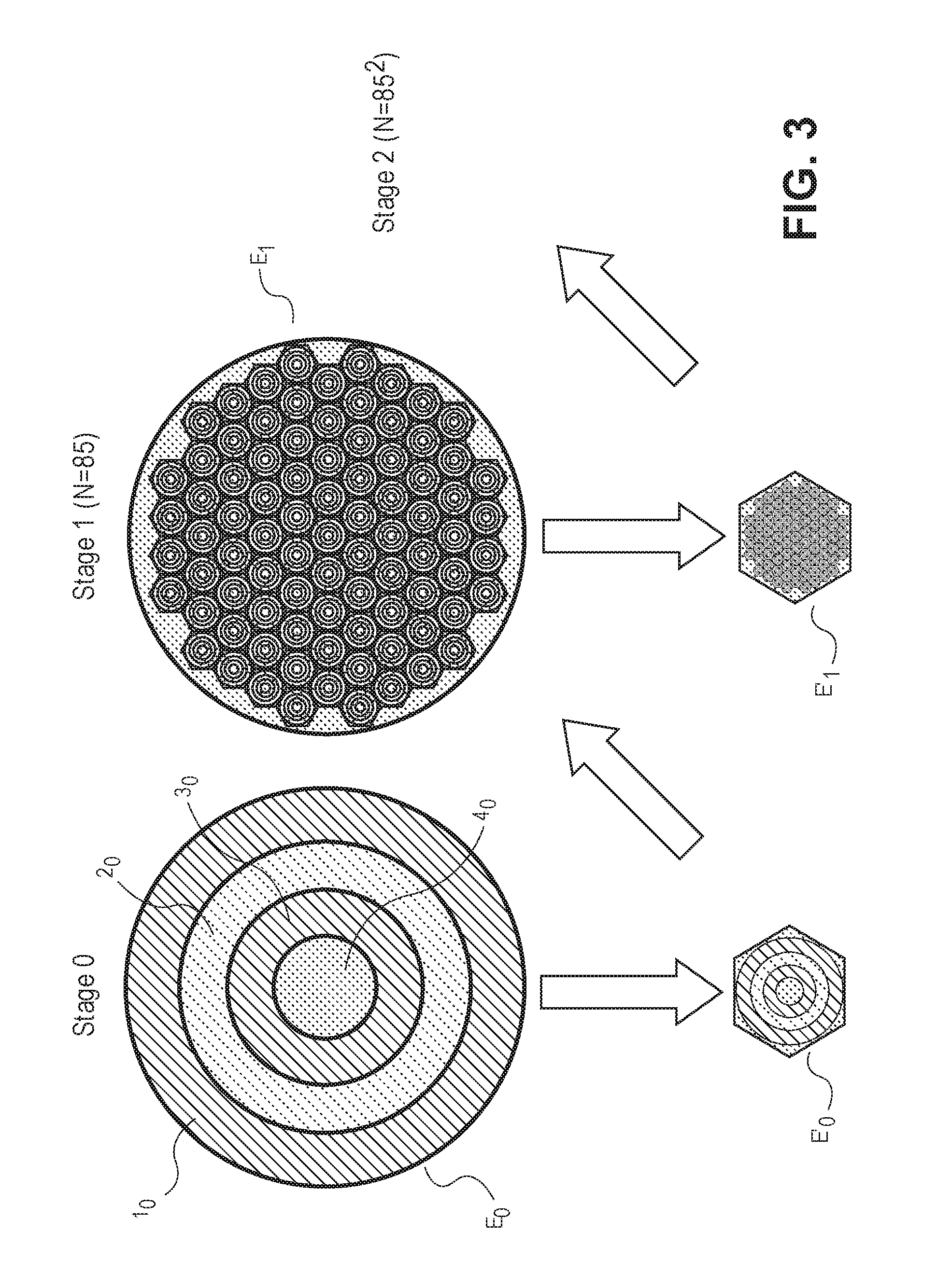 Composite conductive cable comprising nanotubes and nanofibers, coaxial microstructure including a copper matrix and said nanotubes and nanofibers, and method for manufacturing said microstructure