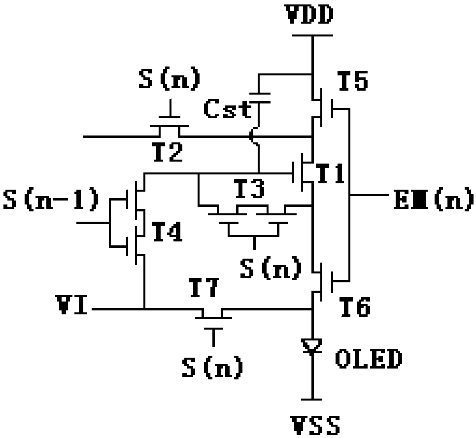 Pixel compensating circuit, drive method thereof, and AMOLED display panel