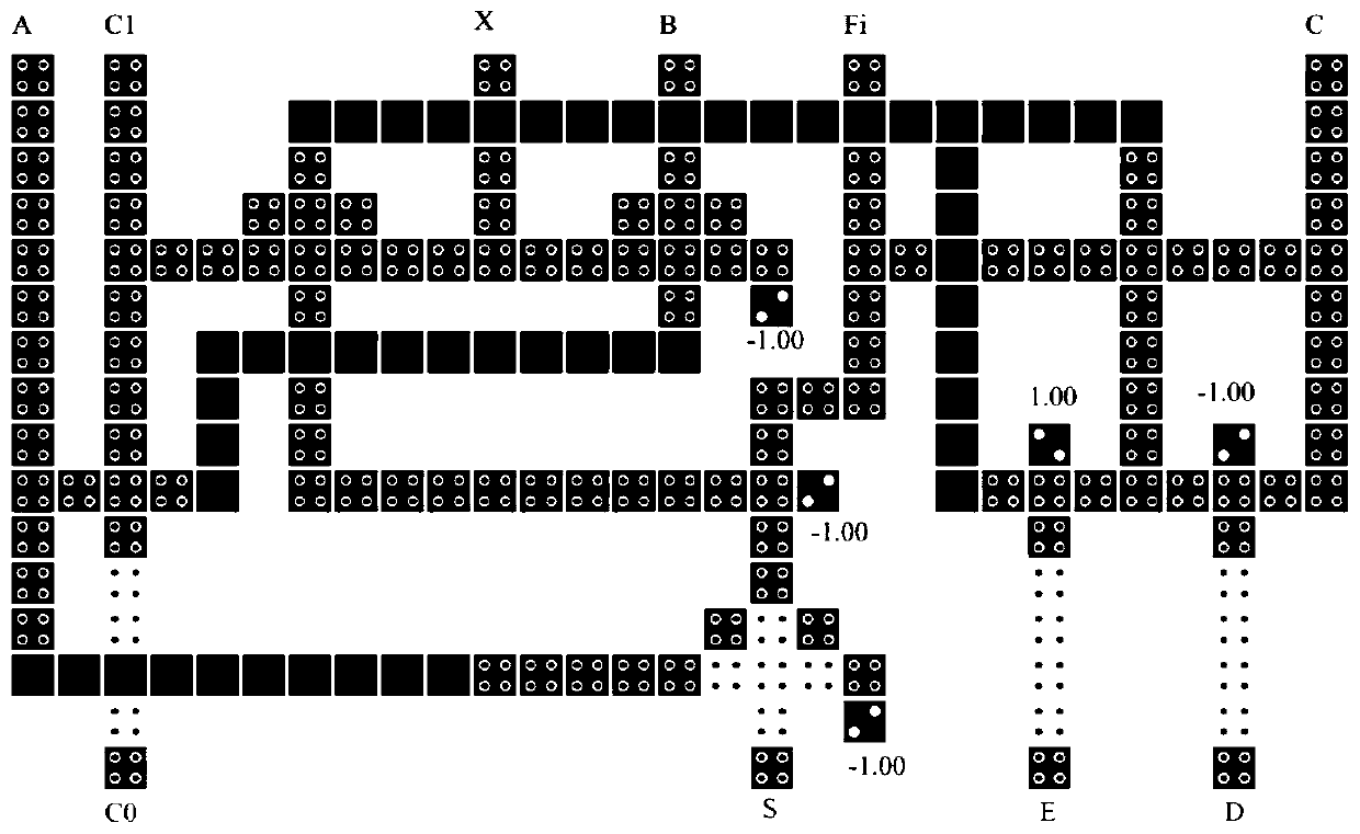 Generalized pipelined cell circuit of quantum cellular automaton