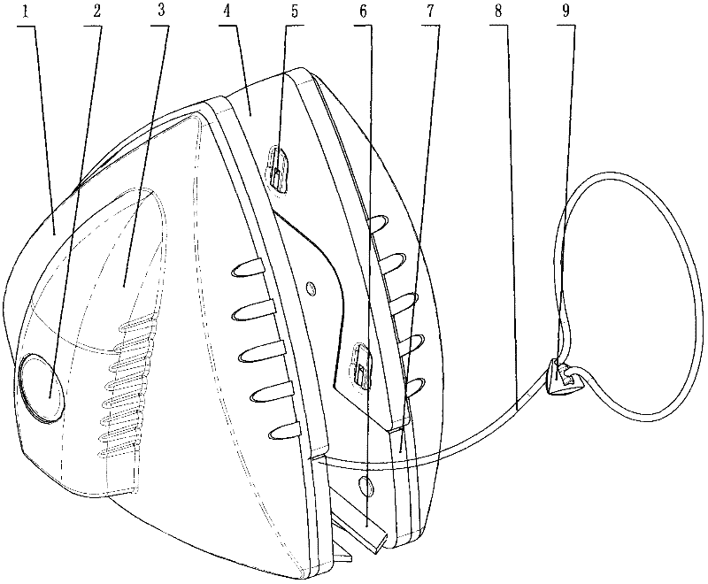 Safe multi-gear magnetic force glass-wiping device