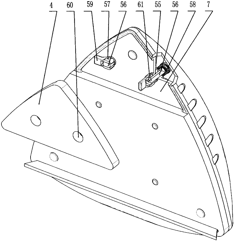 Safe multi-gear magnetic force glass-wiping device