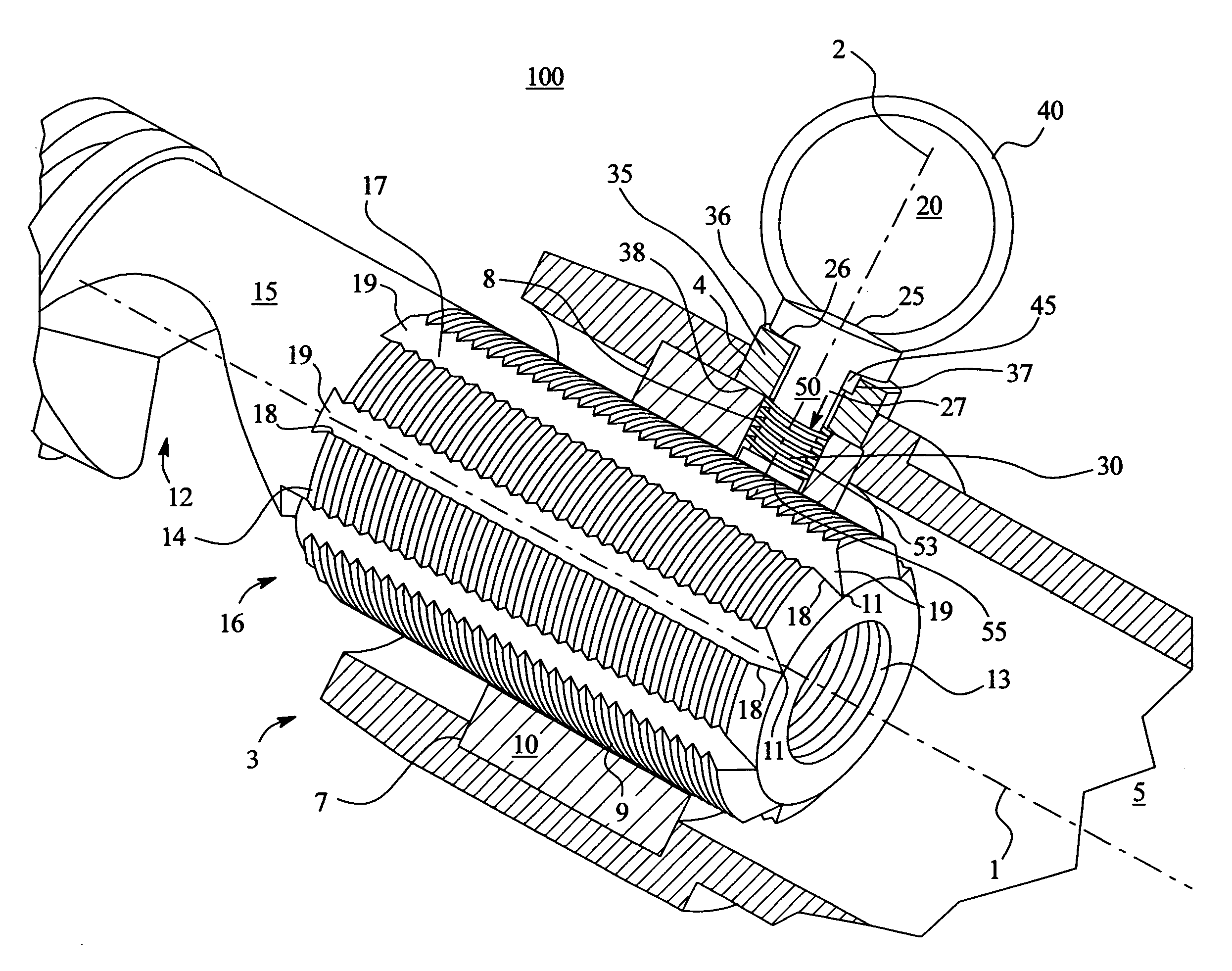 Locking clamp assembly