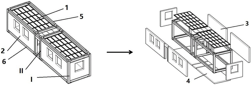 Modularized assembly type steel structure house building system