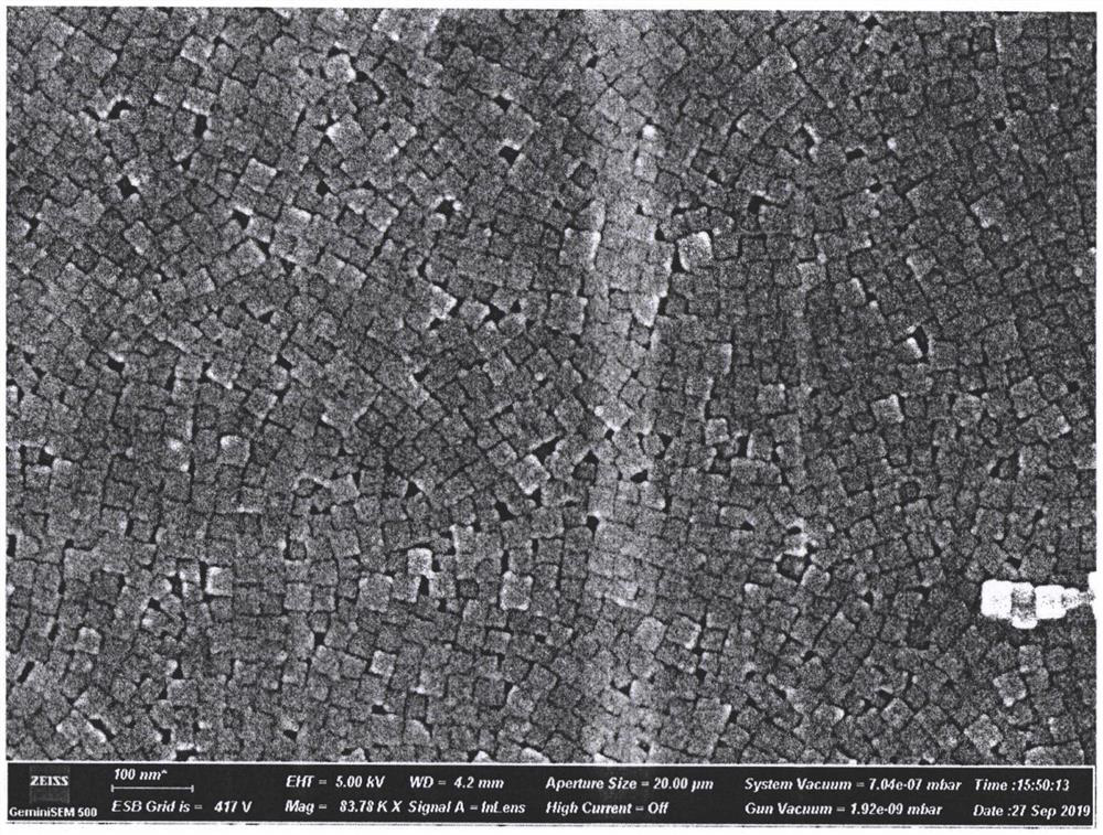 Preparation method of silver/silver chloride composite nanocube