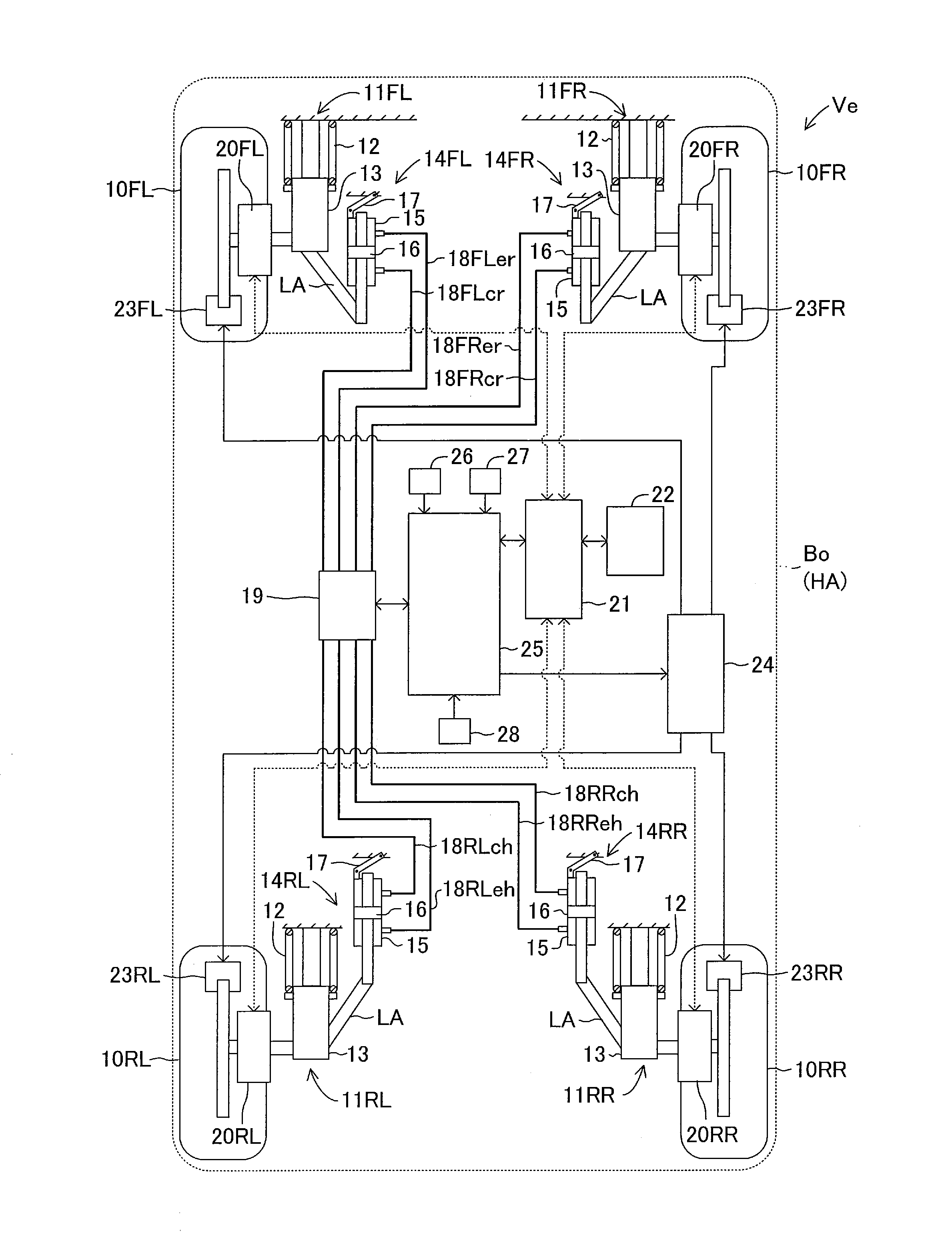 Vehicle behavior control apparatus