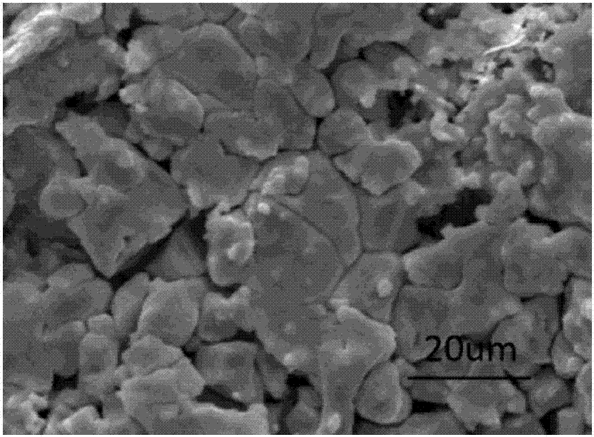 Preparation method of large-grained iodide perovskite thin film