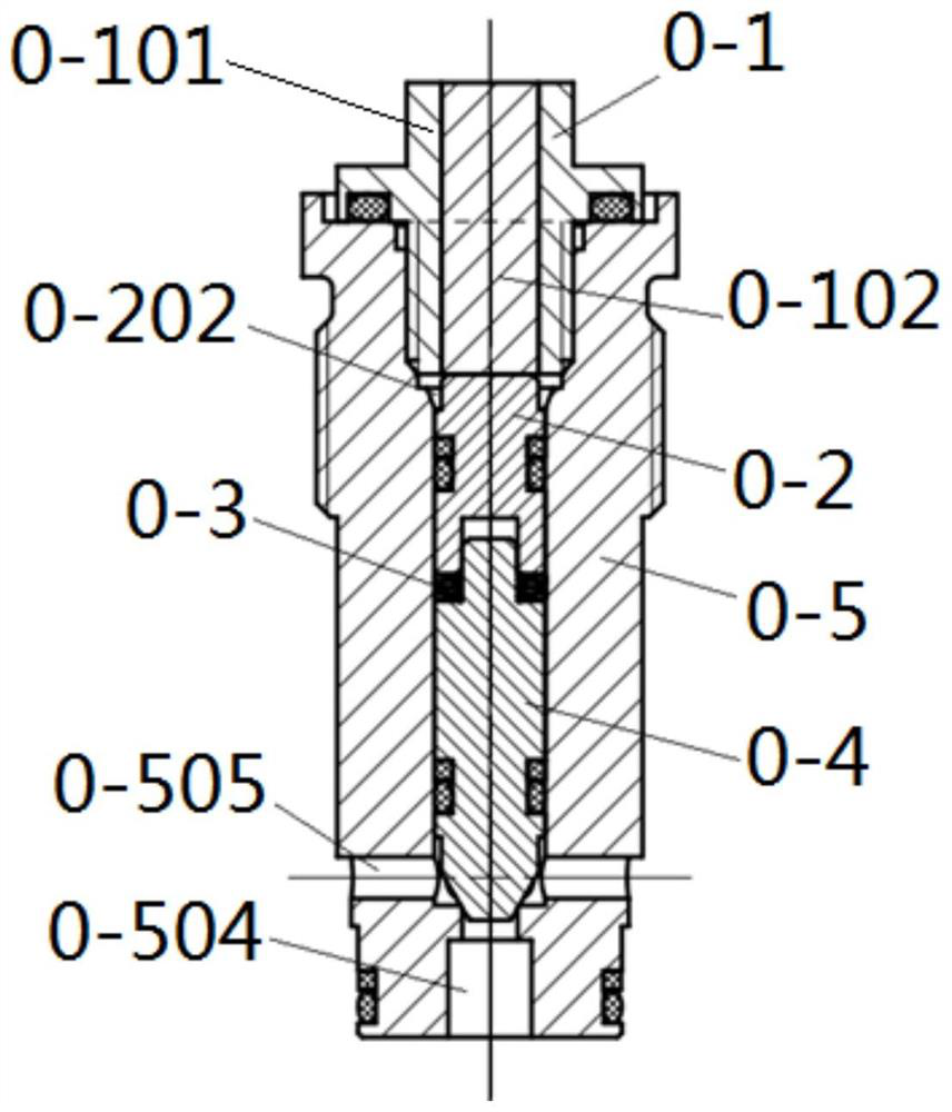 Hydraulic control system of safety stop valve