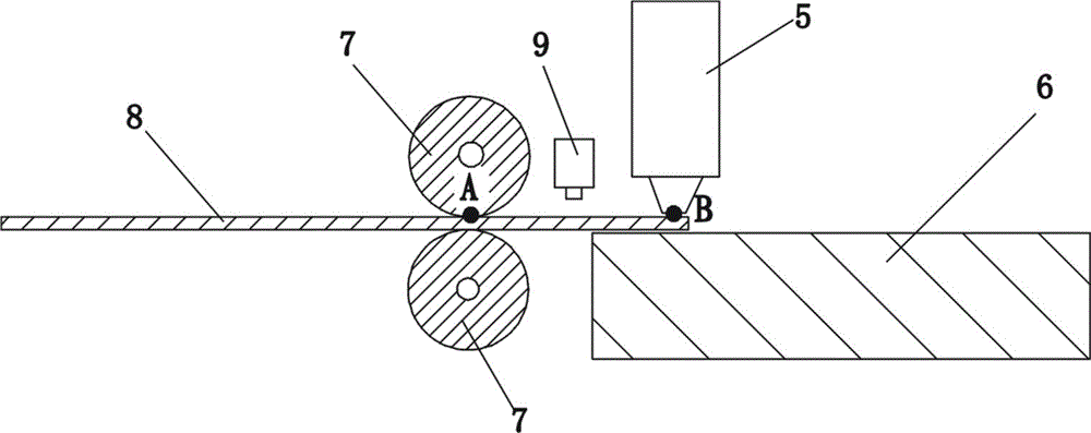 Apparatus and method for changing graphics and text on sheet-fed paper