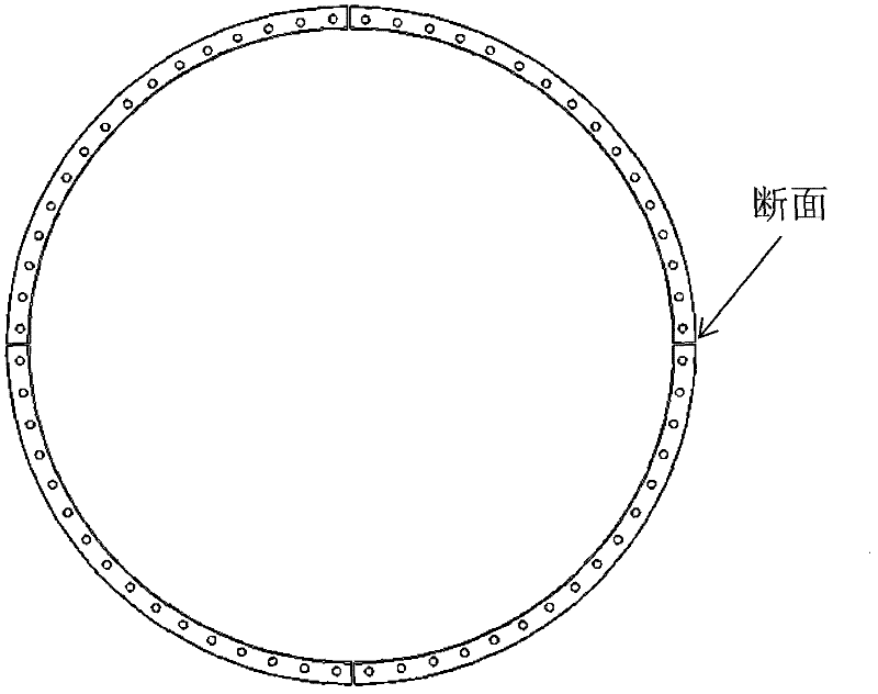 Anti-deformation manufacturing method for mechanical test compression ring for aircraft