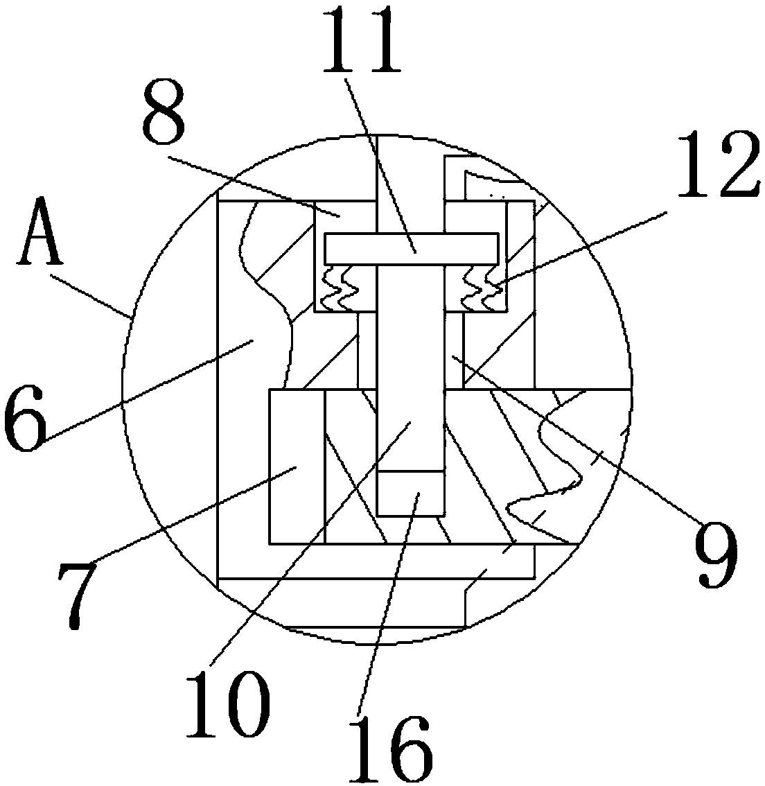 Extrusion molding device