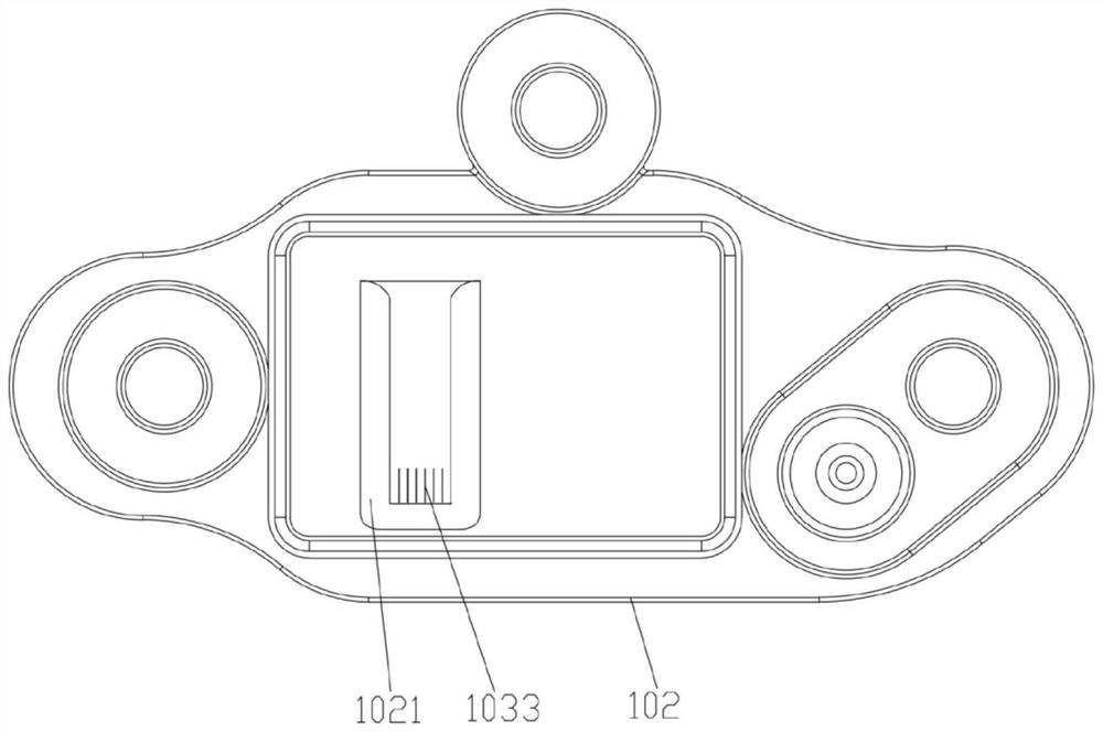 Lead for electrocardio electrode slice, electrocardio electrode slice and electrocardio monitoring device