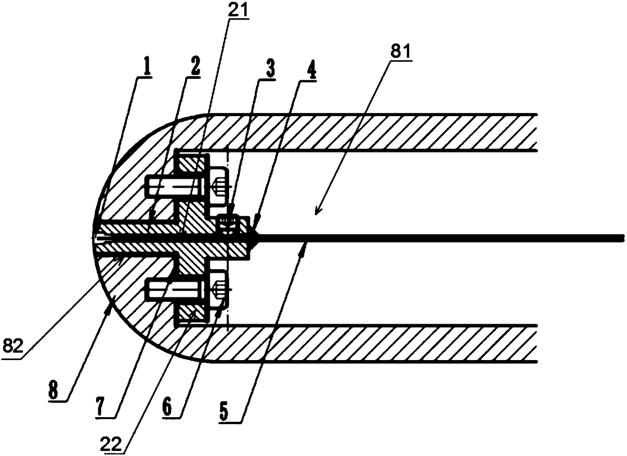 Transient heat flow sensor