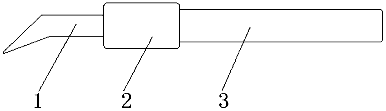 A new type of tweezers structure for medical laboratory